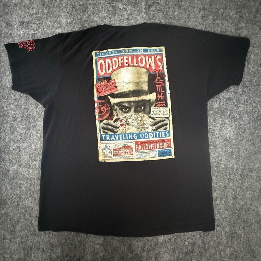 Halloween Horror Nights 2023 Dr Oddfellow Tshirt NWT XL